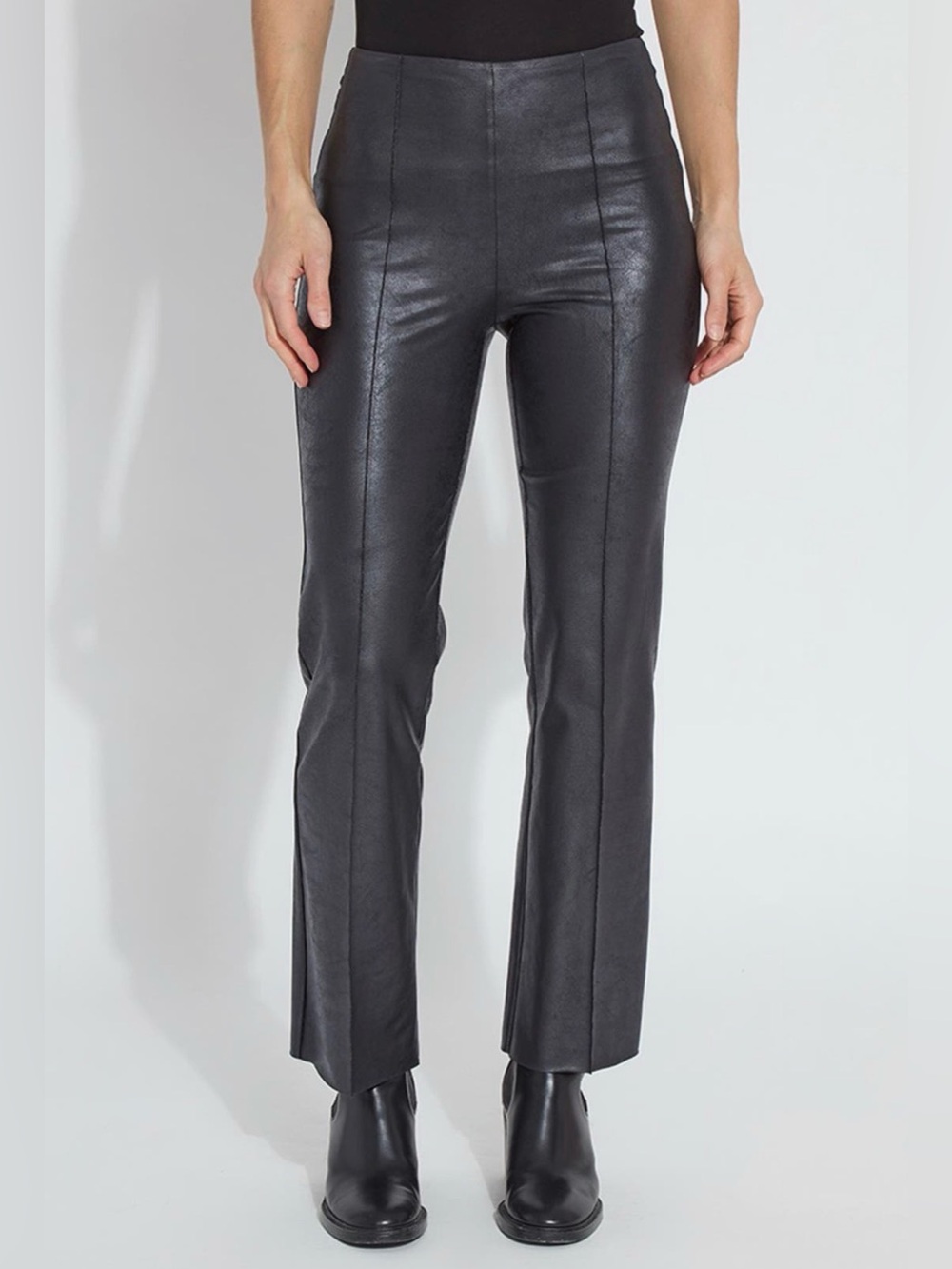 Lysse Eylsse High Waist Stretch Faux Leather Pants